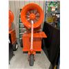 Image 3 : DIGGIT DH35 ORANGE 110F THROW PNEUMATIC TIRE INDUSTRIAL DUST CONTROL MISTER FAN WITH REMOTE CONTROL