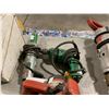 Image 2 : 3 ASSORTED ELECTRIC CORDED POWER TOOLS INCLUDING: SKILSAW 5480 CIRCULAR SAW, HITACHI HAMMER DRILL,