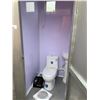 Image 2 : GALVANIZED METAL DUAL PORTABLE WASHROOM WITH 2 TOILETS, SINKS, FANS & LIGHTING