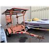 Image 2 : 2004 UBILT TRAILER, VIRMAC PCMS-548, ORANGE, VIN 2S9US11124S132133,