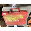 Image 2 : HILTI DX450 POWDER ACTUATED FASTENER NAILER GUN WITH ATTACHMENTS IN HARD TRANSPORT CASE