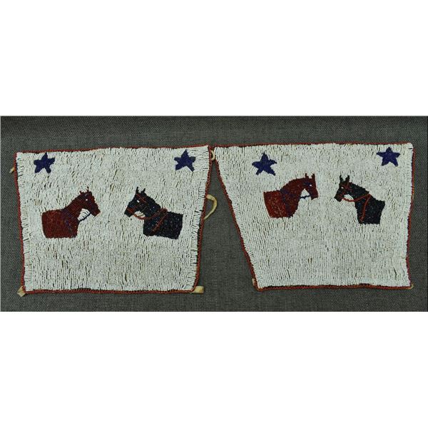 PLAINS INDIAN BEADED CUFFS