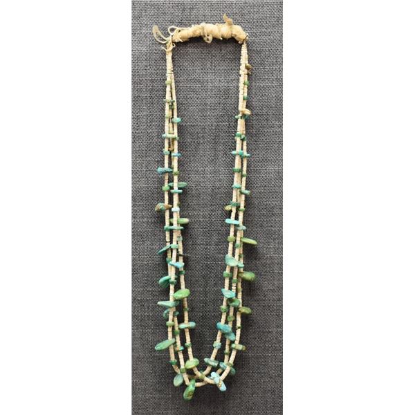 PUEBLO INDIAN TURQOUISE NECKLACE