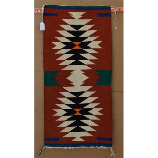 NAVAJO INDIAN GALLUP THROW TEXTILE