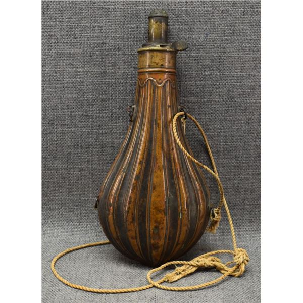 COPPER POWDER FLASK (G & JW HAWKSLEY)