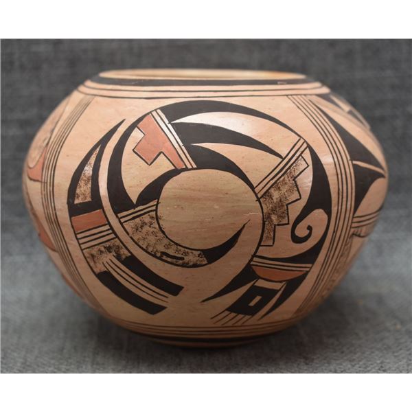 HOPI INDIAN POTTERY BOWL (R.T.K.)