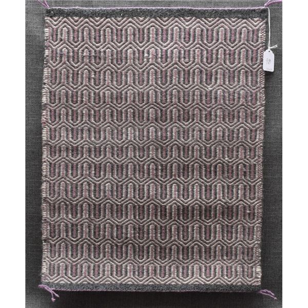 NAVAJO INDIAN TWILL WEAVE TEXTILE