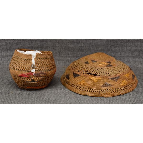 TLINGIT INDIAN BASKETS