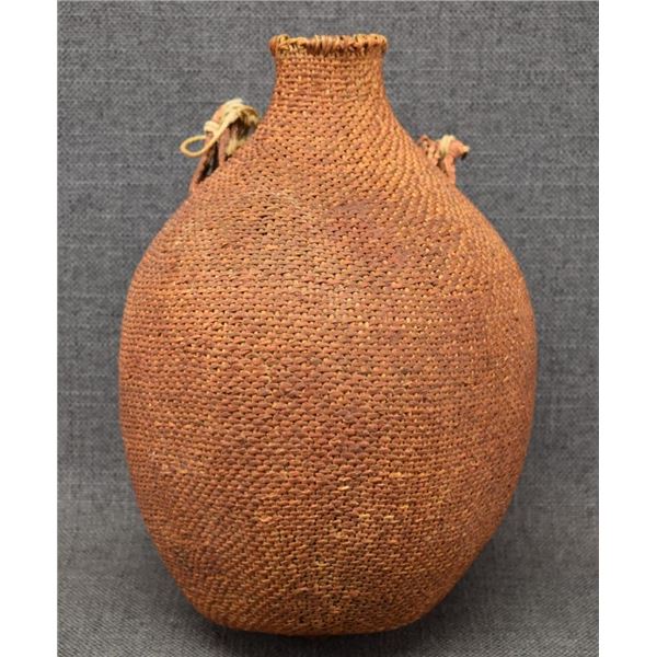 PAIUTE INDIAN BASKETRY SEED JAR