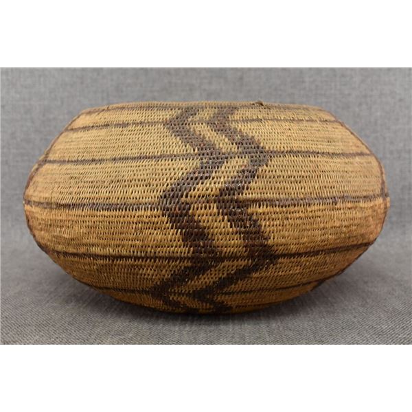 PAIUTE INDIAN BASKETRY BOWL