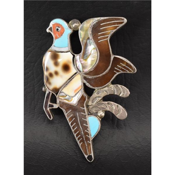 ZUNI INDIAN PIN/PENDANT
