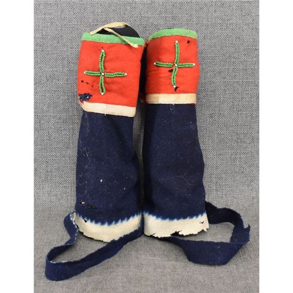 OSAGE INDIAN CHILD'S  LEGGING