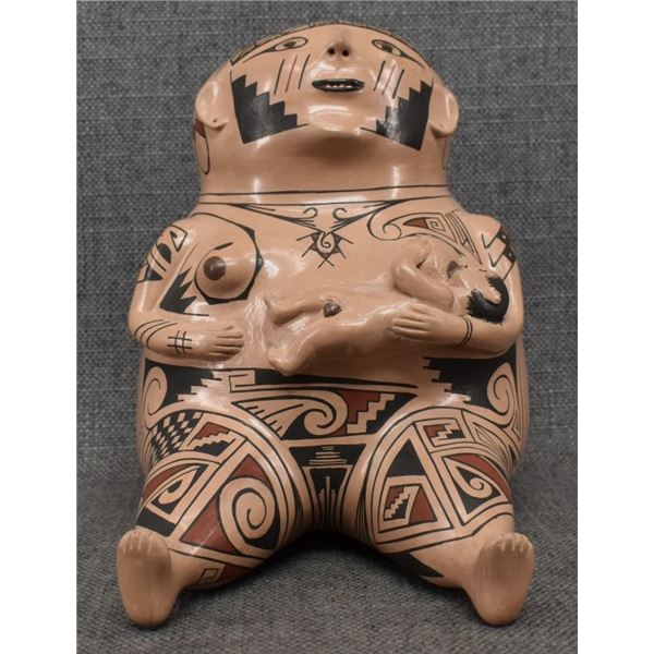 MATA ORTIZ POTTERY EFFIGY JAR