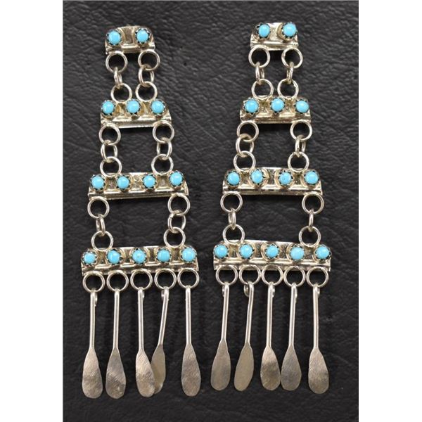 ZUNI INDIAN EARRINGS