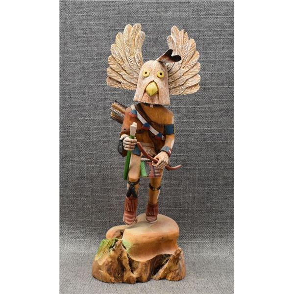 HOPI INDIAN KACHINA ( ADRIAN POLEAHLA )