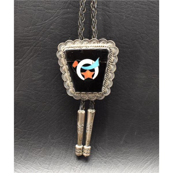 ZUNI INDIAN BOLO (JOHN GORDON LEAK)