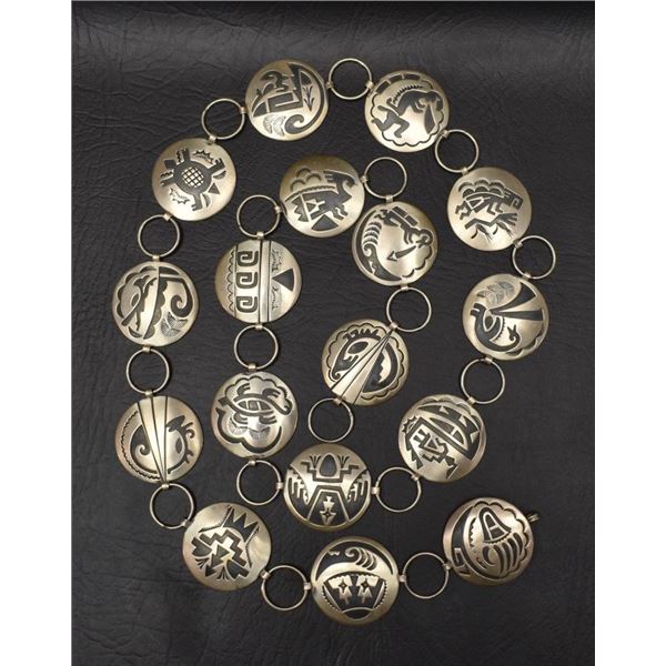 HOPI INDIAN CONCHO BELT (CHALMERS DAY)