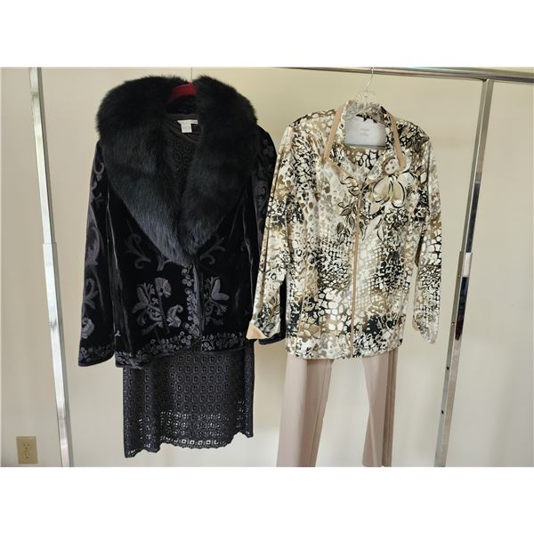 Size Large Peter Nygard Dress and Jacket Alia Outfit