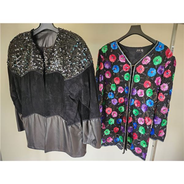 Size M Silk And Sequins
