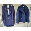 Image 1 : Size 12/13 Ladies Michael Kors Pea Coat and outfit