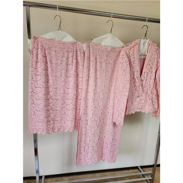 Custom made Mother of the Groom 4 piece gown