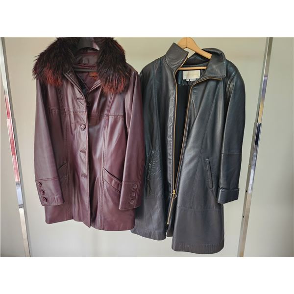 Ladies M/8 Genuine Leather Coats