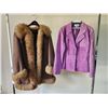 Image 1 : Ladies L Suede Coats