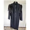 Image 2 : Ladies 7/8 Wool Coat with Real Fur Trim