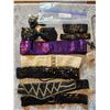 Image 1 : Sequin and Rhinestone Belts  and Accessories