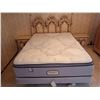 Image 1 : Queen Bed with Nearly New Mattress and Matching Night Stands