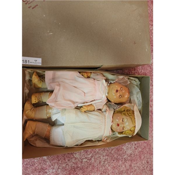 Antique Dolls with Eyes Open and Close