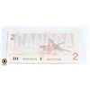 Image 1 : 1986 CANADA 2 DOLLAR REPLACEMENT NOTE EBX