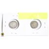 Image 1 : 1916 AND 1917 CANADA SILVER DIMES 92.5% COINS