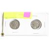 Image 2 : LOT OF 2 1934 BUFFALO NICKELS