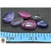Image 1 : GENUINE RUBY, AMETHYST  GEMSTONE 72.40CT