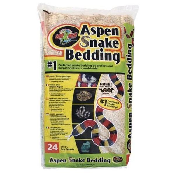 NEW ZOO MED ASPEN SNAKE BEDDING 26.4L