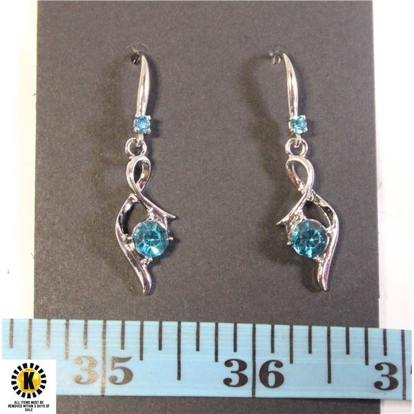 SILVER 0.85 CT ROUND CZ W/0.10 CT