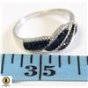 Image 1 : BLUE COLORED CZ IN RIBBON DESIGN SIZE 10
