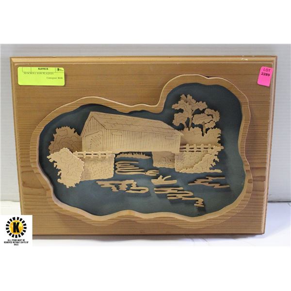 3D SCROLL SAW PLAQUES