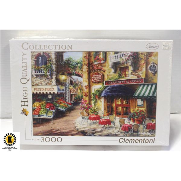 NEW SEALED 3000 PIECE CLEMENTINE PUZZLE