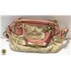 Image 1 : COACH 2011 PIRSE DOUBLE ZIPPER PINK/BEIGE