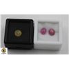 Image 1 : #235-HEATED RUBY 5.00CT & YELLOW SAPPHIRE 2.65CT