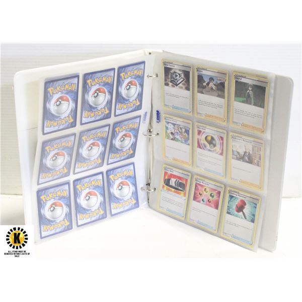 BINDER OF POKEMON TRAINER CARDS