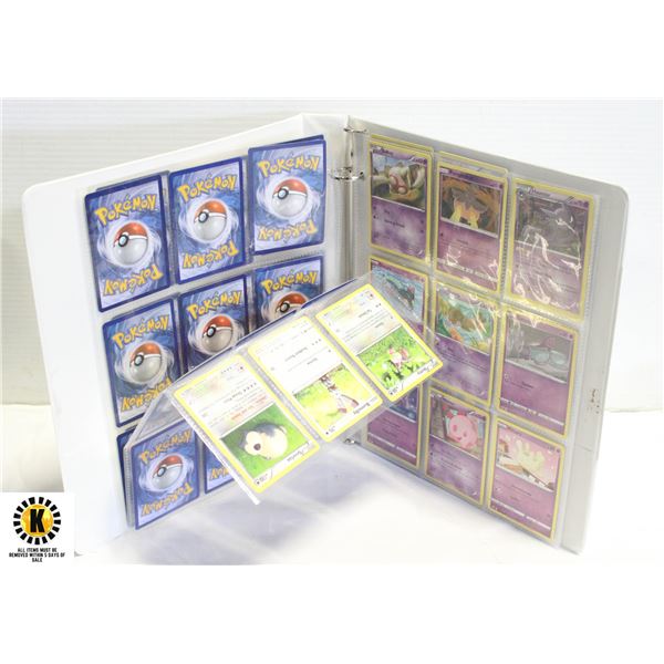 BINDER OF POKEMON COLLECTOR CARDS