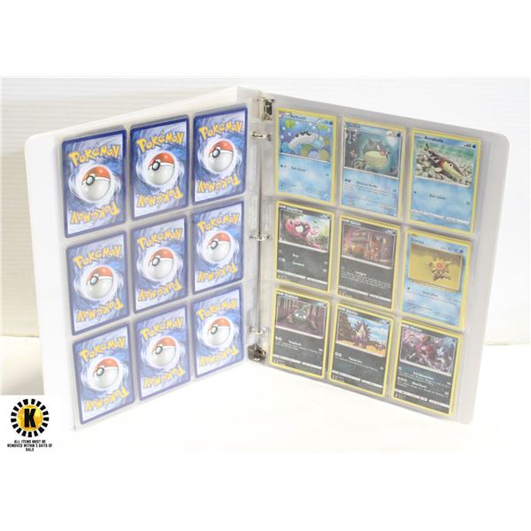 BINDER OF POKEMON COLLECTOR CARDS