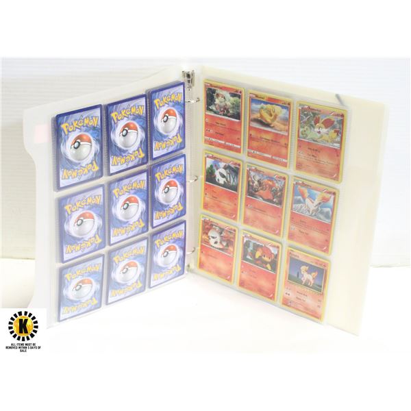 BINDER OF POKEMON COLLECTOR CARDS