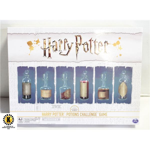 HARRY POTTER POTIONS CHALLENGE