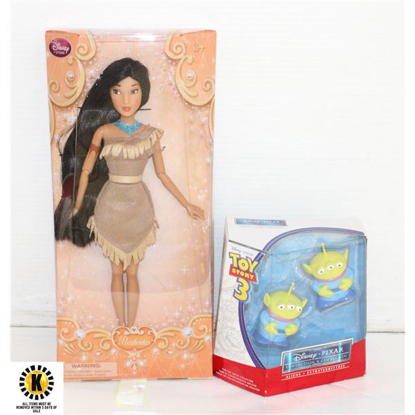 DISNEY STORE EXCLUSIVE POCAHONTAS WITH ADDED