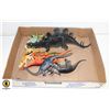 Image 1 : 10 DINOSAURS,VARIOUS SIZE AND TYPES