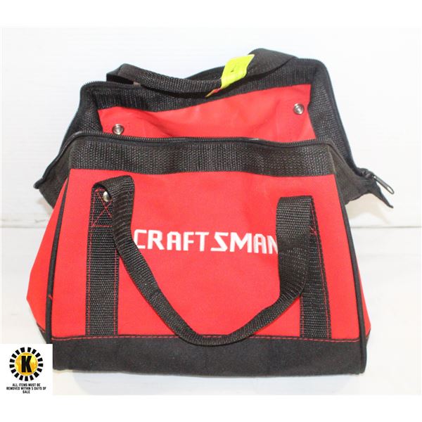 FLAT OF CRAFTSMAN TOOLS BAG, SMALL